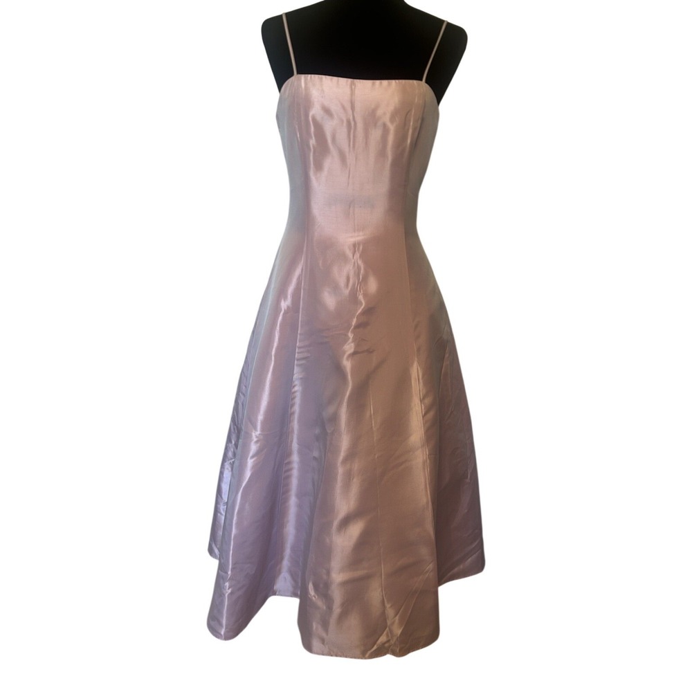 Jessica McClintock Lavender Pink Maxi Long Dress Size 8